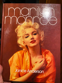 MARILYN MONROE Large Hardcover Photo Book Published 1984