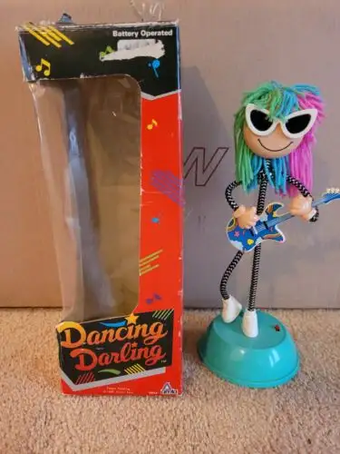 VINTAGE DANCING DARLING ARISTA TOYS SOUND ACTIVATED 1989, View more