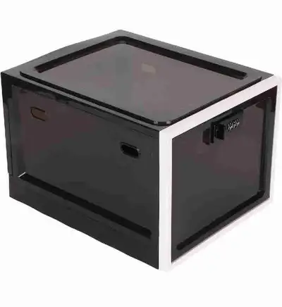 Lock Box Clear Food Storage Container Case with 3 Digit Combinat, View more