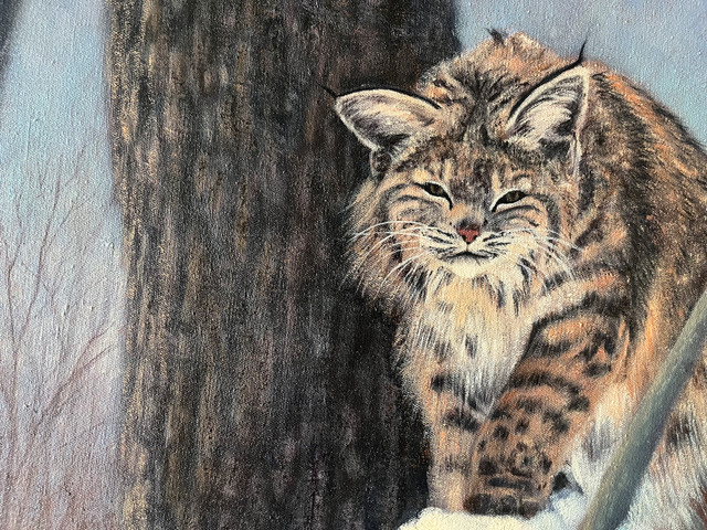 Original Art- Oil Painting by Calgary artist, 18x24 (24x32 Fr.) in Arts & Collectibles in Calgary - Image 4