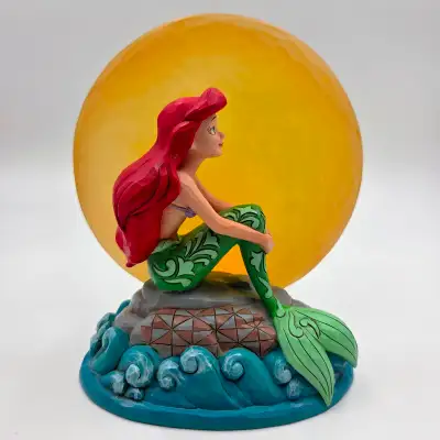 Jim Shore Disney Traditions “Mermaid By Moonlight” Ariel The Little Mermaid Figurine Read. You Have...