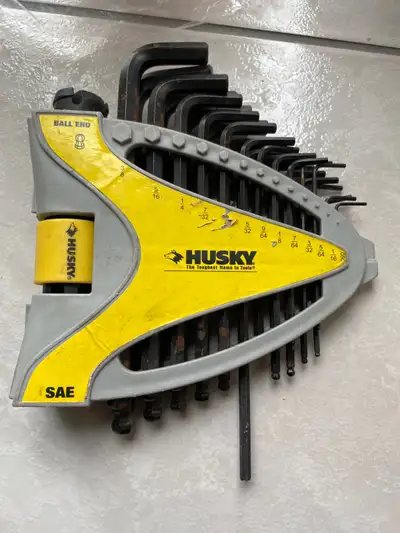 Husky long arm hex keys set, View more