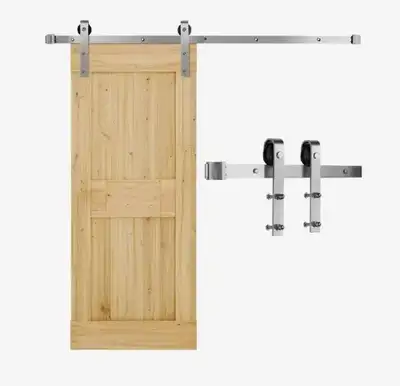 New barn door hardware set stainless steel, View more