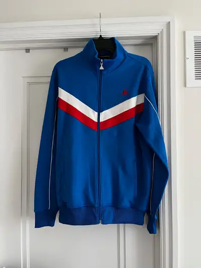 Men’s full zip athletic sport jacket made by “Lecoq sportif”, View more