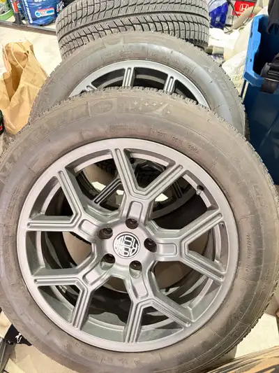Selling a set of winter tires with alloy rims that came off my 2019 Lexus NX. These tires are size 2...