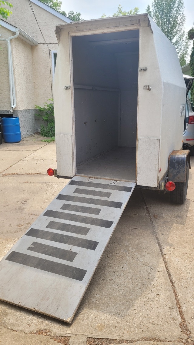 4x8 Enclosed Cargo Trailer Cargo & Utility Trailers Edmonton Kijiji