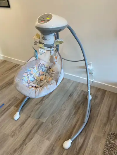 fisher price baby swing, View more