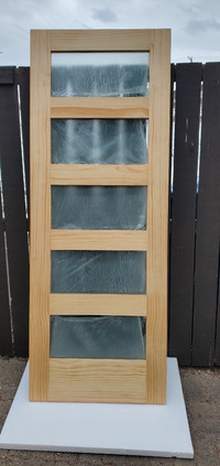 Clear pine interior doors