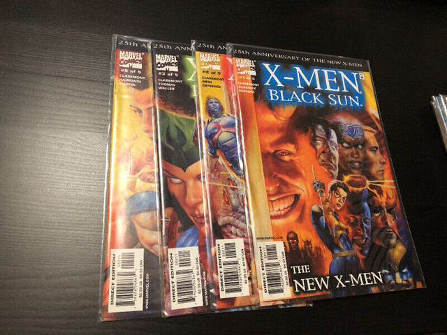 X-Men Black Sun lot of 4 comics $20 OBO in Comics & Graphic Novels in City of Toronto