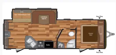 For Sale 2018 Keystone Hideout 26RLS Immaculate. Used in a Showroom until we purchased it in 2021. A...