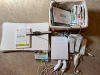 FOR SALE - Wii Console, Balance Board & Games