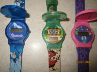 DISNEY  CHARACTER WATCHES