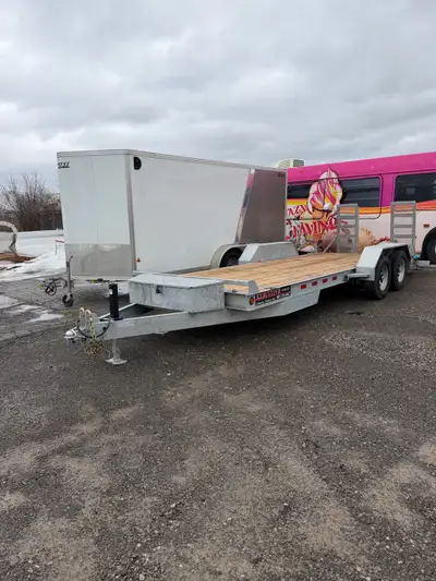 Hello. I have 2 brand new 2026 equipment haulers available for rent. Both are 20ft length and 79inch...