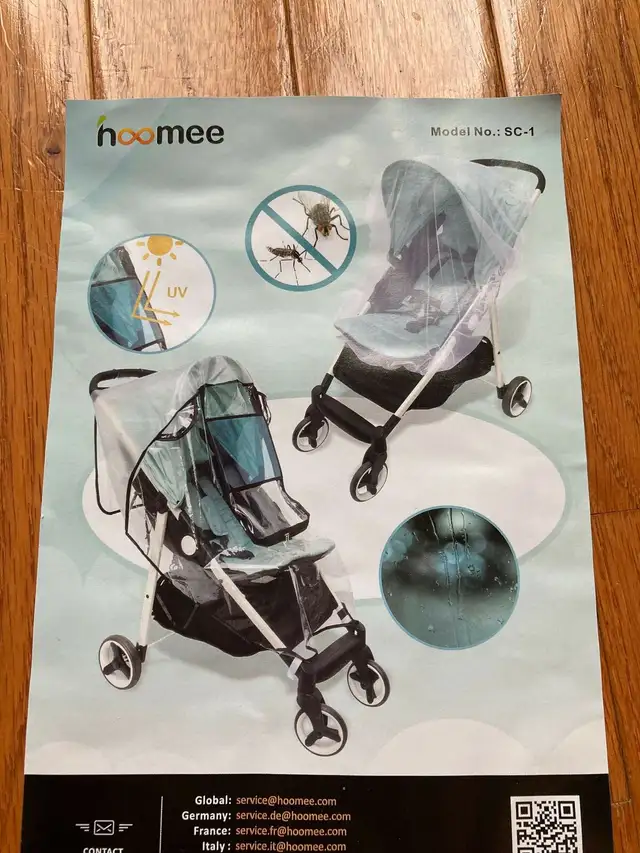 Universal stroller rain and bug net in Strollers, Carriers & Car Seats in London - Image 2