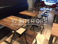Custom Design Tables, Furniture for Restaurant, Bar, Coffee Shop