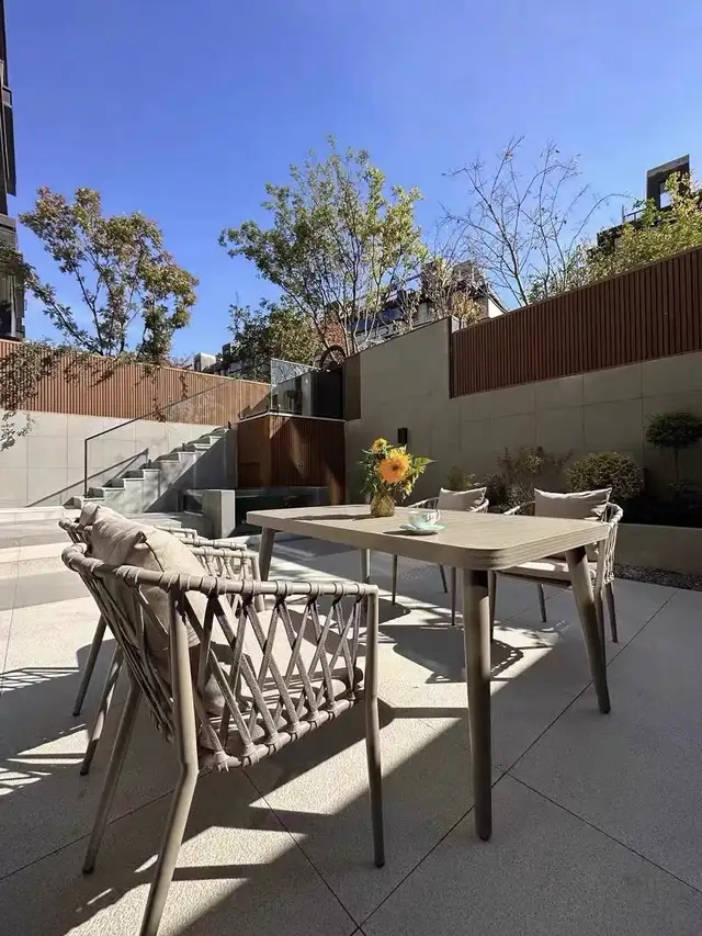 Luxury 5PCS Outdoor Dining Set | Cast Aluminum in Patio & Garden Furniture in Markham / York Region - Image 5