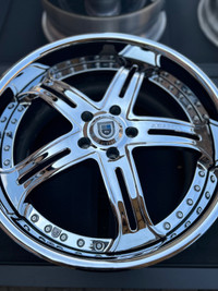 Asanti AF167 20” Forged 2 Piece Staggered Rims