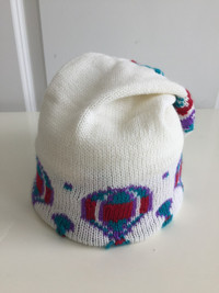 Winter knit hat for 6 to 10 years old child