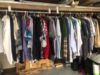 Men’s used clothing M,L,XL($1-$2)Closet clearance Bathurst/Finch