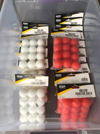 Balles de golf en plastique neuves