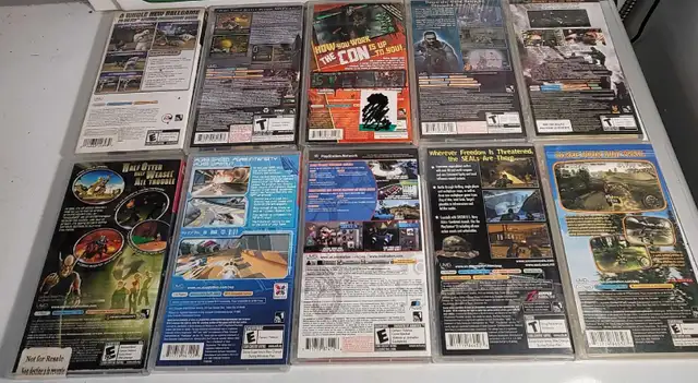 PSP Games Lot of 10 in Sony PSP & Vita in Barrie - Image 4