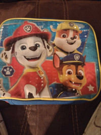 Paw patrol backpack and lunch bag 