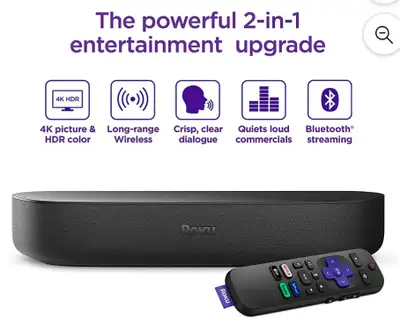 Roku Streambar for sale converts computer screens to TV , View more