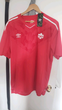 BRAND NEW Team Canada Umbro Soccer jersey size men's XL