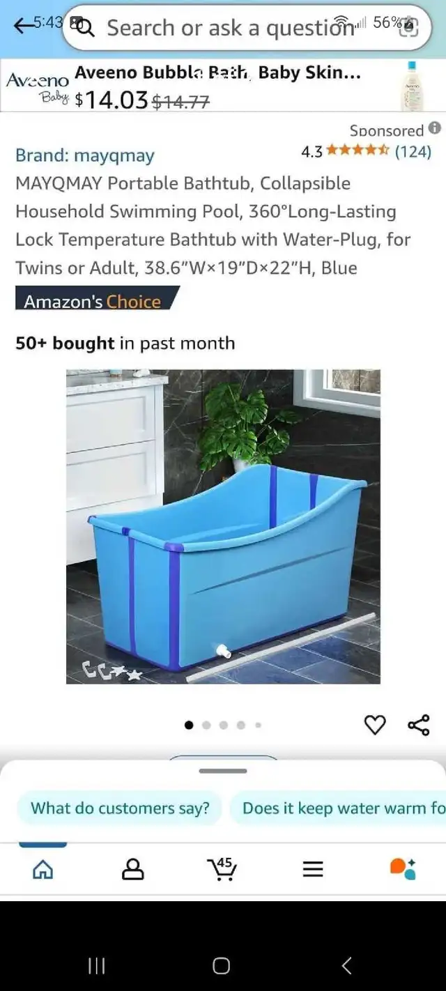 Portable Bathtub brand new in box in Bathing & Changing in London - Image 3