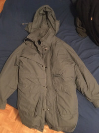Men's large heavy duty winter jacket coat L/XL
