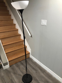 Two Ikea floor lamps