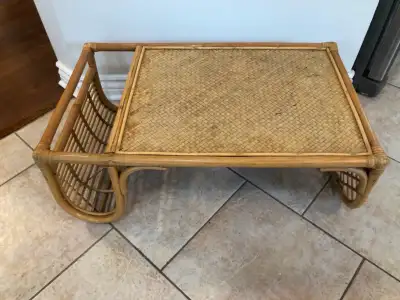 Wicker Bed Tray Table, View more