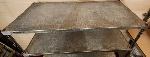 Heavy Duty Metro 5 Level Metal Shop Shelf 48in x 22in x 55in T in Bookcases & Shelving Units in Edmonton - Image 3