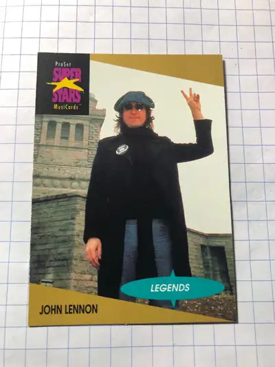 John Lennon ProSet Card, View more