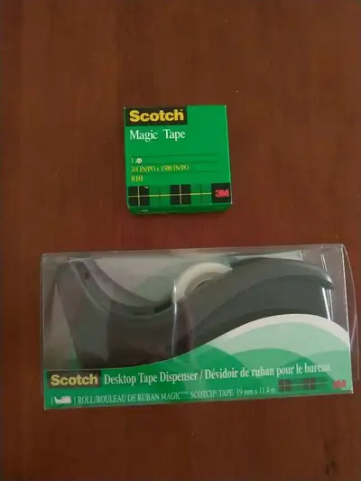 NEW: Scotch   Tape And Dispenser