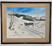 Norman Nelson Oil Painting - Signed 