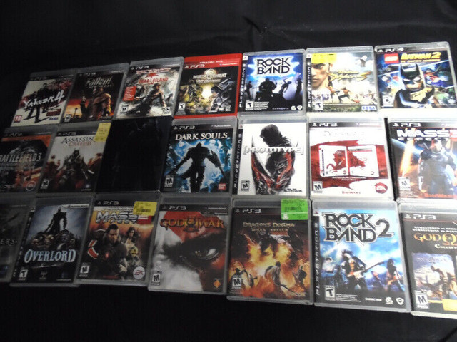 PS3 Games in Sony Playstation 3 in Moncton