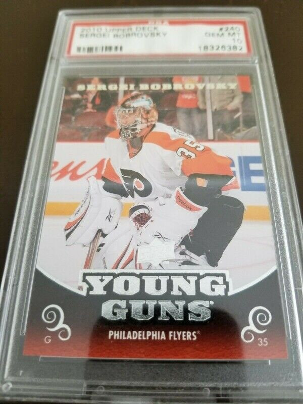 SERGEI BOBROVSKY - 2010-11 Young Guns ROOKIE - UNGRADED + PSA 10 in Arts & Collectibles in City of Halifax - Image 3