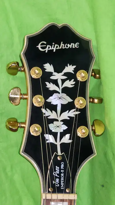 Epiphone Joe Pass Emperor-II PRO with harch top case +, View more
