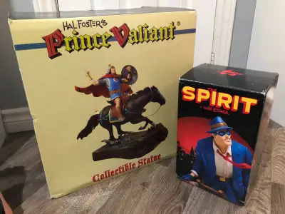 CHEAP Classic COMIC STRIP Statues - LIKE NEW, View more