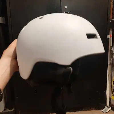 (S) Ski/skateboard helmet and goggles, View more
