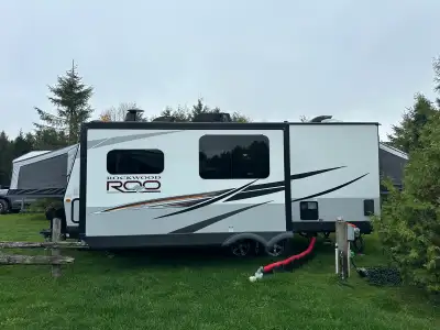 $34,900 O.B.O Well maintained 2022 Rockwood Roo 235S. Comes with hitch and sway bars. Includes trail...