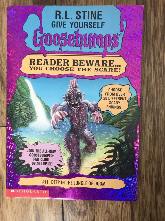 GOOSEBUMPS CHILDREN’S BOOKS -1 Book Left!!!! in Children & Young Adult in Barrie - Image 4