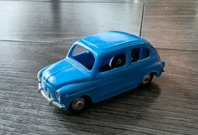 ECHELLE 1/4 3, FIAT 600 LES MINIATURES DE NOREV MADE IN FRANCE N, View more