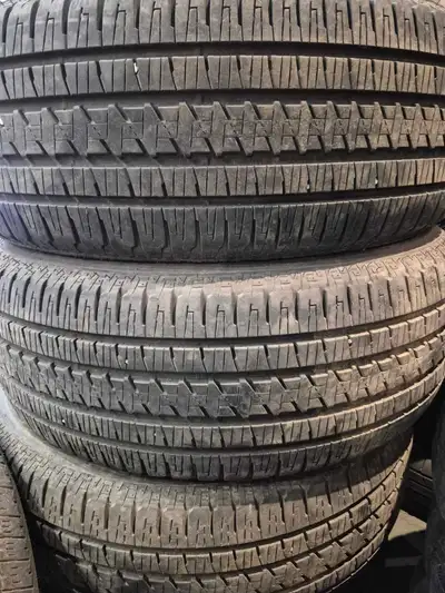 Set. Almost new. 275 55 20 Bridgestones $400. For more information please call or text 519-221-7896