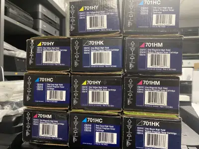 Lexmark cs310 cs410 cs510 High capacity toners 70C1HC0 70C1HK0, View more