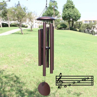 NEW Wind Chimes Outdoor Deep Tone, 45 in (Astarin) Bronze