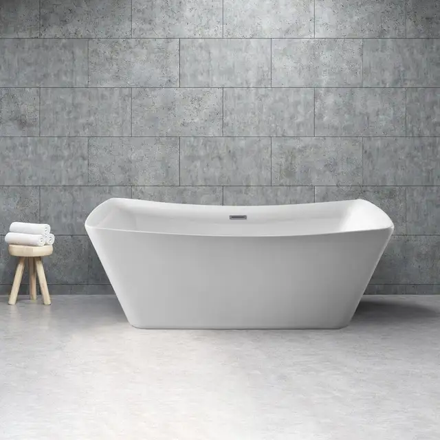 BRAND NEW Streamline 70'' Soaking Freestanding Tub in Bathwares in Oakville / Halton Region - Image 5