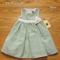 24 Month Baby Girls Dress, New With Tags - St.Thomas 