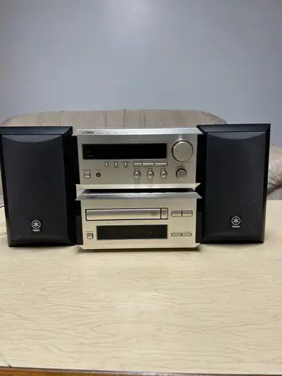 Yamaha Mini HiFi System/Bluetooth receiver , View more